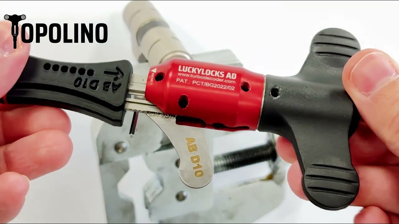 Topolino decoder Video instructions on lock model D10-D15