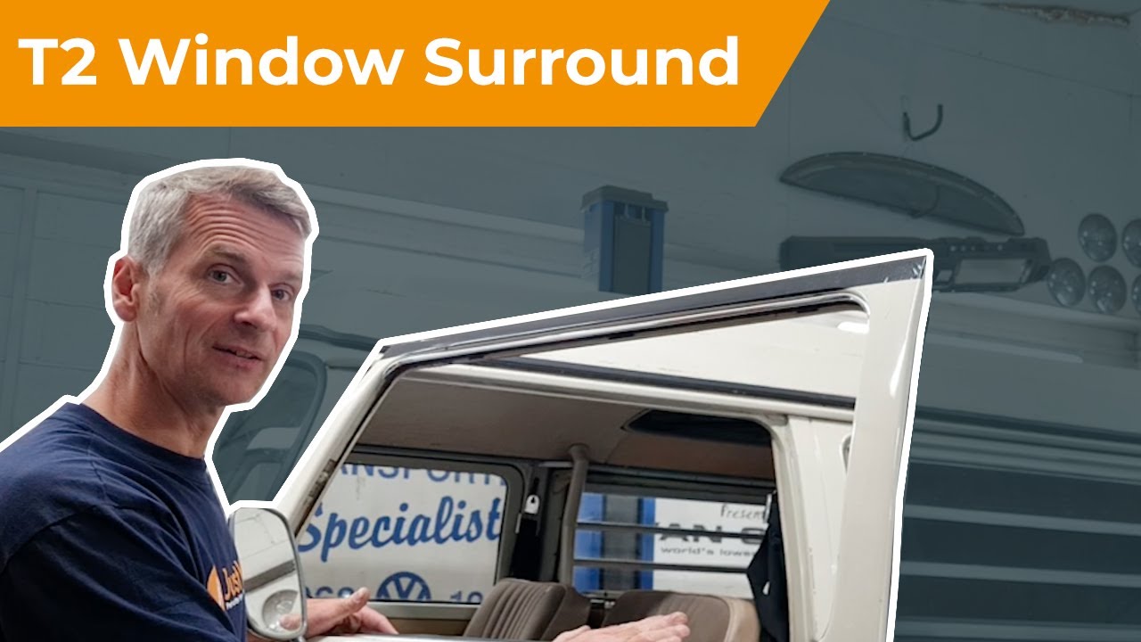 How To Change The Chrome Surround & Scraper On A T2 Bay Cab Window