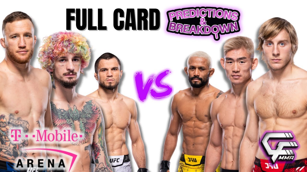 UFC 324 Gaethje VS Pimblett FULL Breakdown and Predictions!