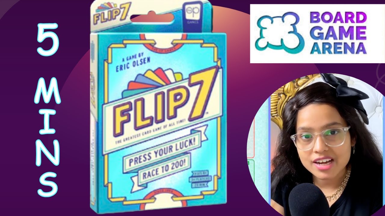 Flip 7 - How To Play on Board Game Arena