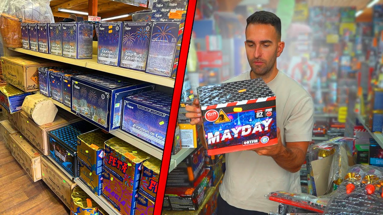 DIT IS DE VUURWERK MARKT VAN POLEN!