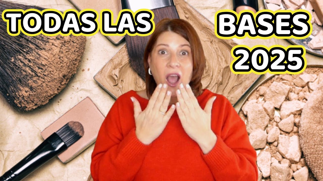 🔥TODAS las BASES que he probado en 2025 IDEALES para pieles MADURAS /SECAS y GRASAS