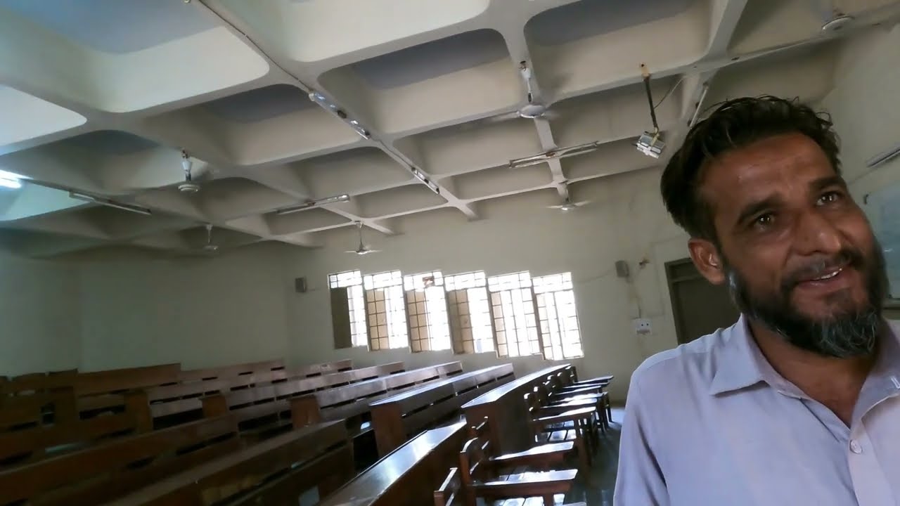 NED University Part 2. A visit to Lecture Hall, J1 to J4 and MBQ1 and 2. Rangers lives in my room