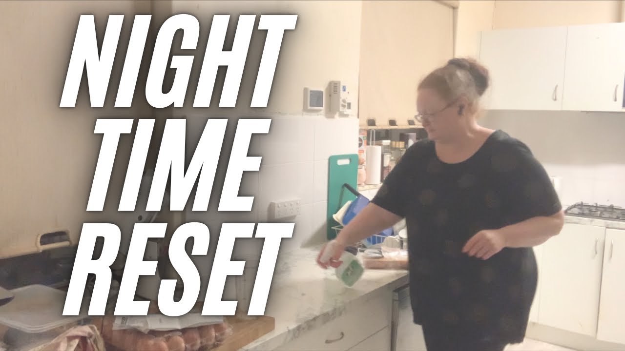 Evening Kitchen CLEAN & RESET / Clean with me