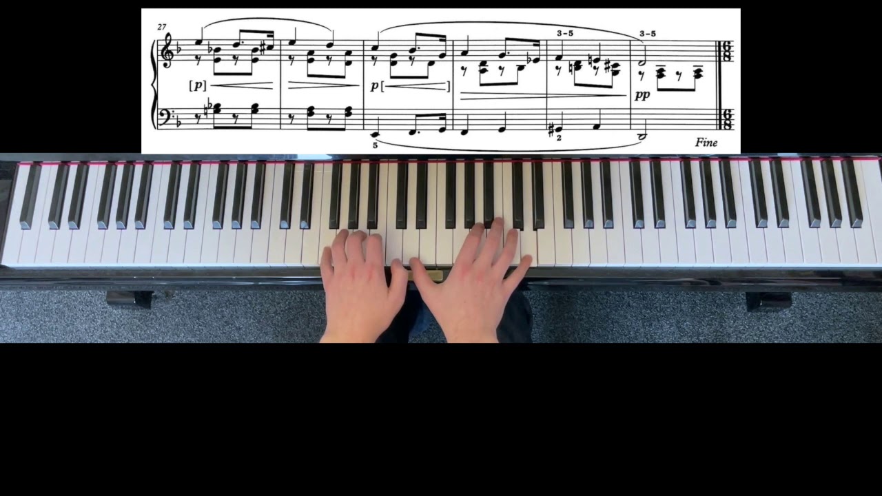 Erster Schmerz B:3 ABRSM Grade 6 (2021-2022)