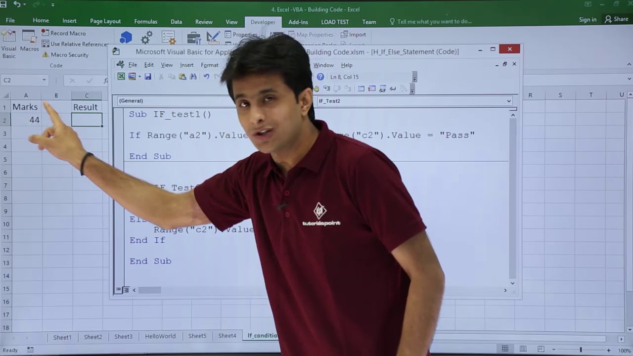 Excel VBA - If Else Statement