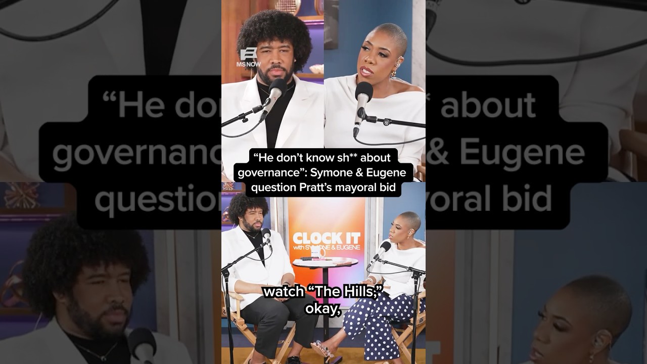 'He doesn't know sh** about governance': Symone & Eugene question Pratt's mayoral bid