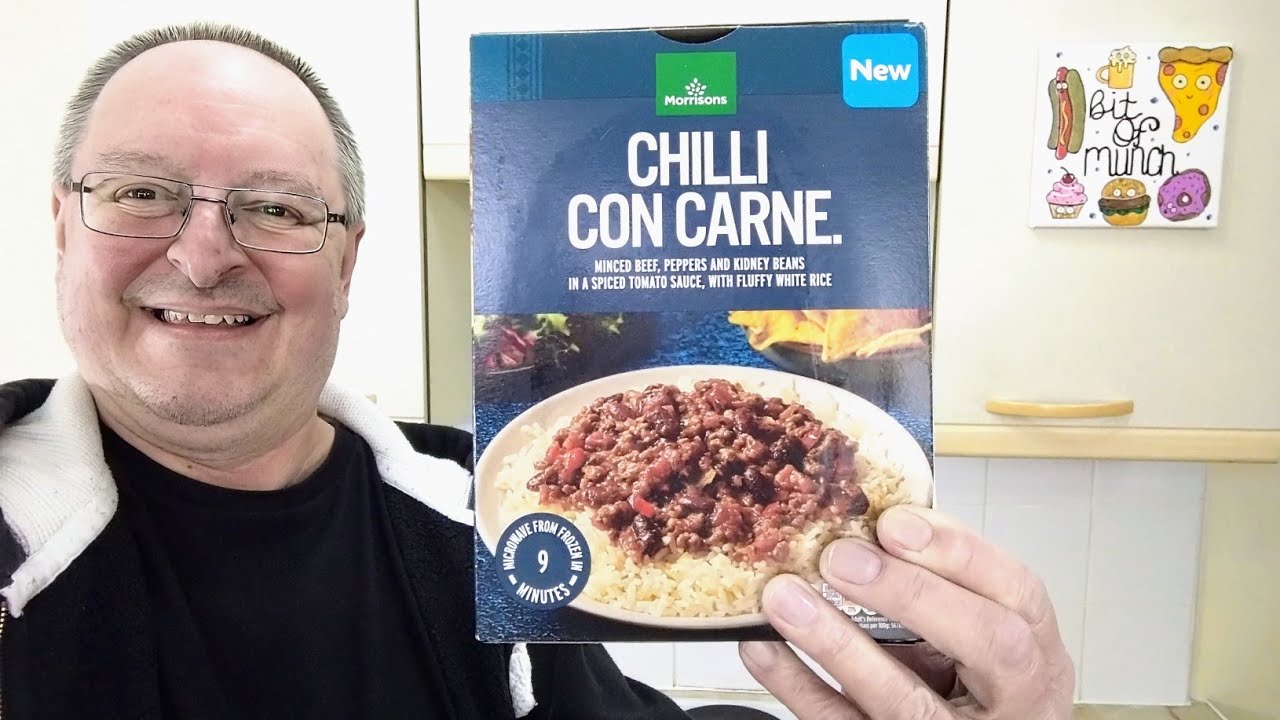 *NEW* Morrisons Chilli Con Carne ~ Frozen Ready Meal ~ Food Review 