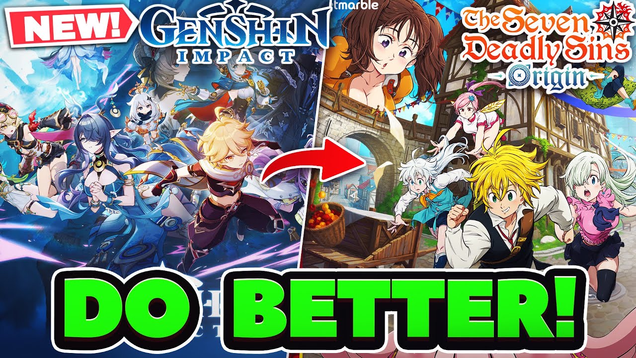 10 вещей, которые 7DS: Origin ДОЛЖНА сделать лучше, чем Genshin Impact!