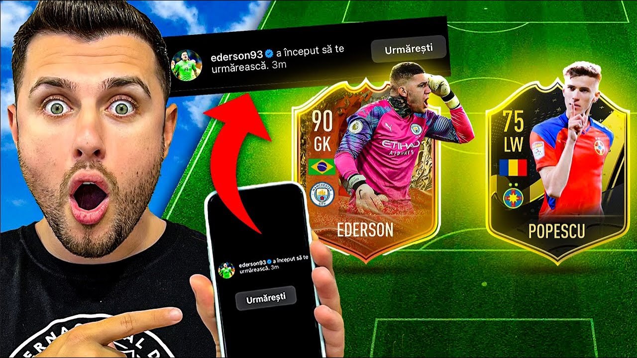 ECHIPA FOTBALIȘTILOR CARE MĂ URMĂRESC PE INSTAGRAM!!
