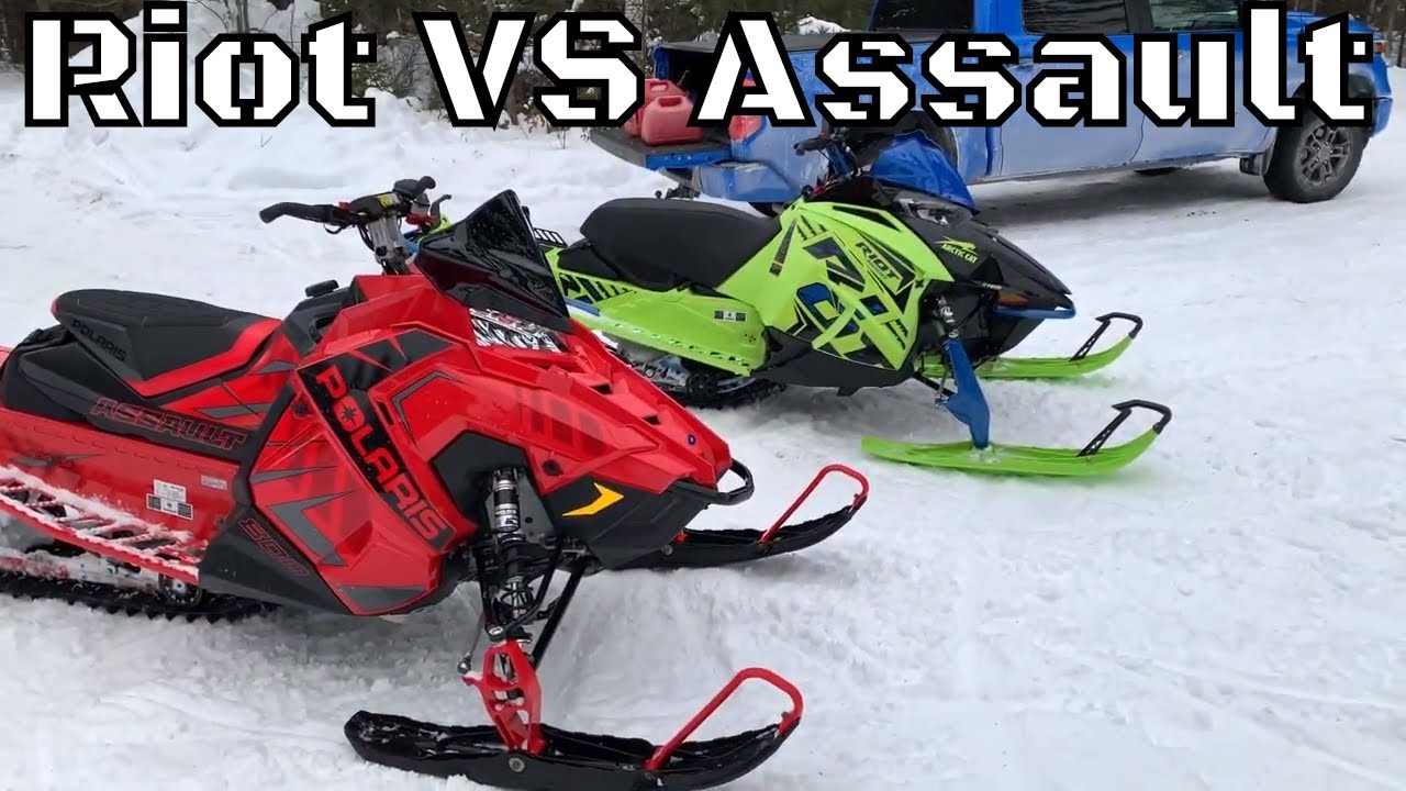 2020 Arctic Cat Riot 8000 146 VS 2020 Polaris Assault 800 144: First Impressions From First Ride