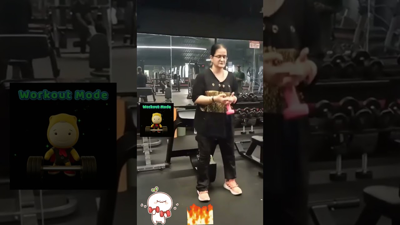 🏋️‍♀️😀Gym Workout🤗 