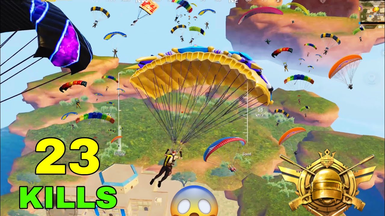 قمة المتعة وقت تلعب عالكونكر ‏￼بل اول جيم في PUBG MOBILE