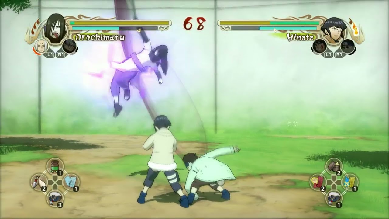 Orochimaru vs Hinata - Naruto Ultimate Ninja Storm