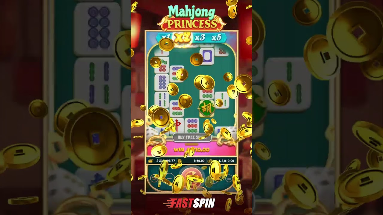 Mahjong Princess 🀄 Big Wins & Free Spins Await! 🎰🔥 #fastspin #slot #slotscasinogames