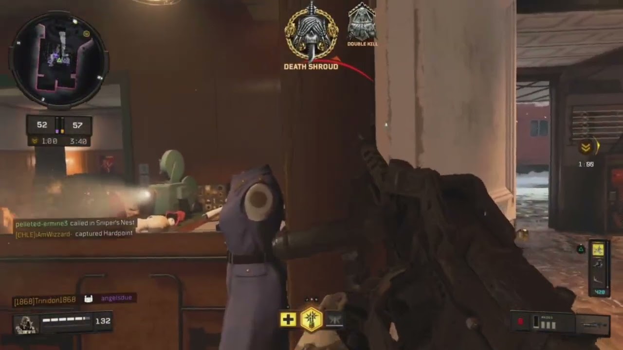 Karesh vs Attain , cannibal , hxq (COD BO4)