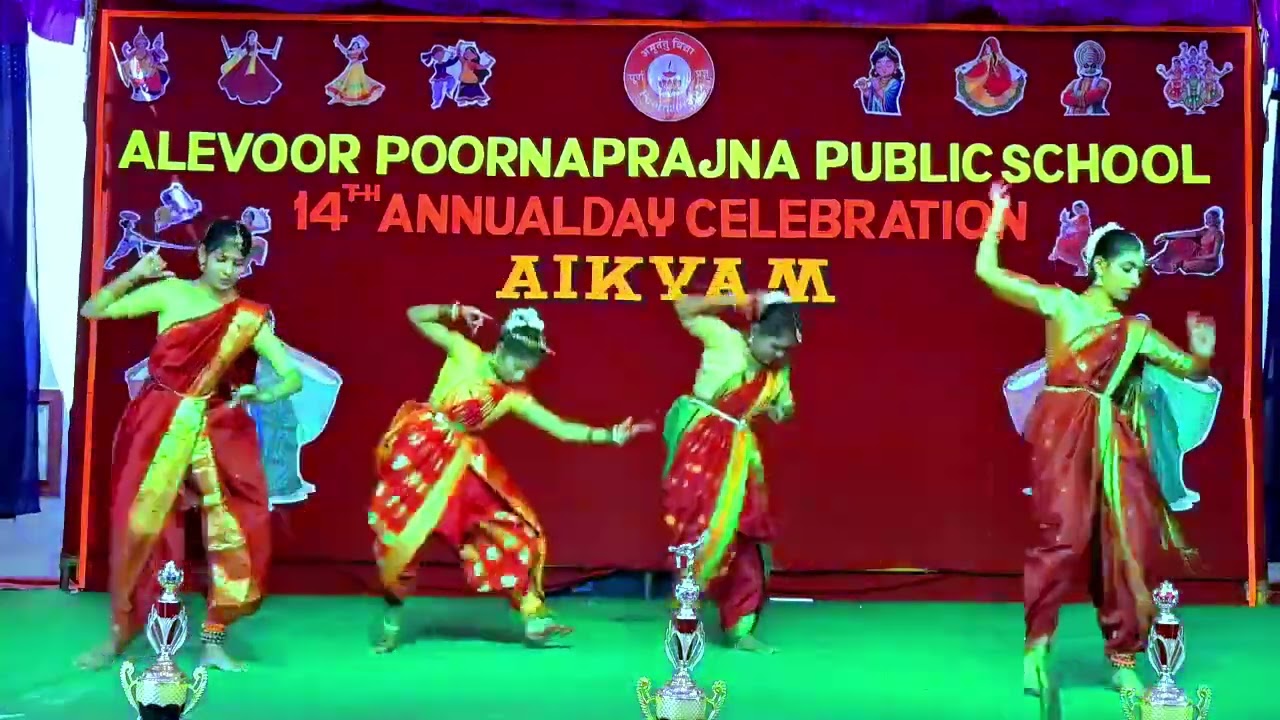 “Aigiri Nandini” – Dance by Students of Alevoor Poornaprajna Public School | Annual Day 2026