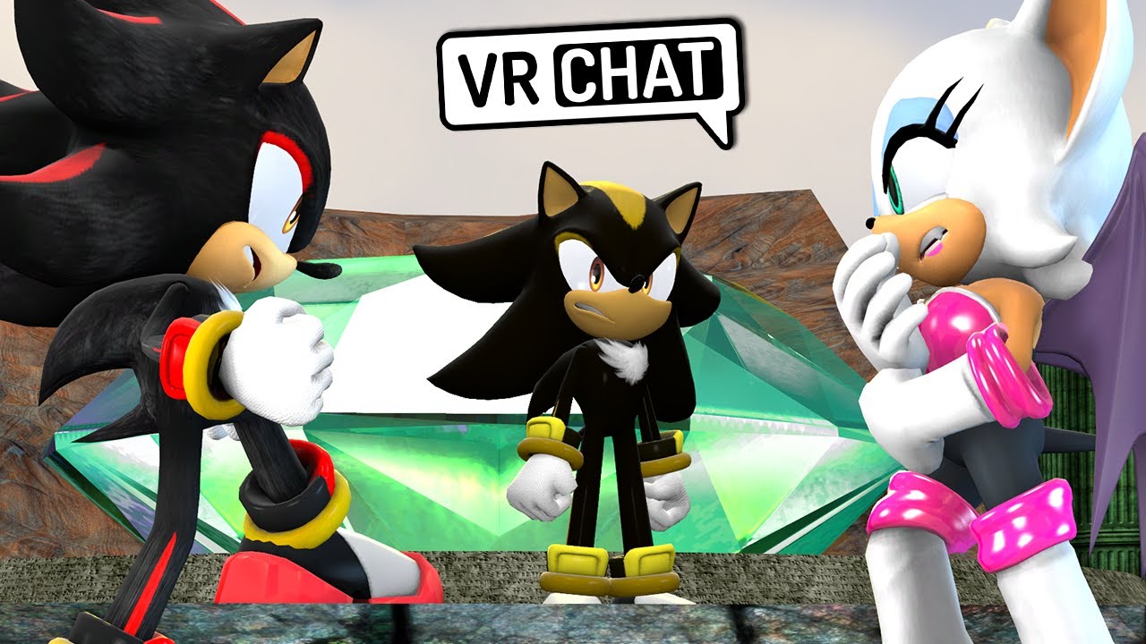 Shadow & Rouge встречают Android Shadow! (VR-чат)