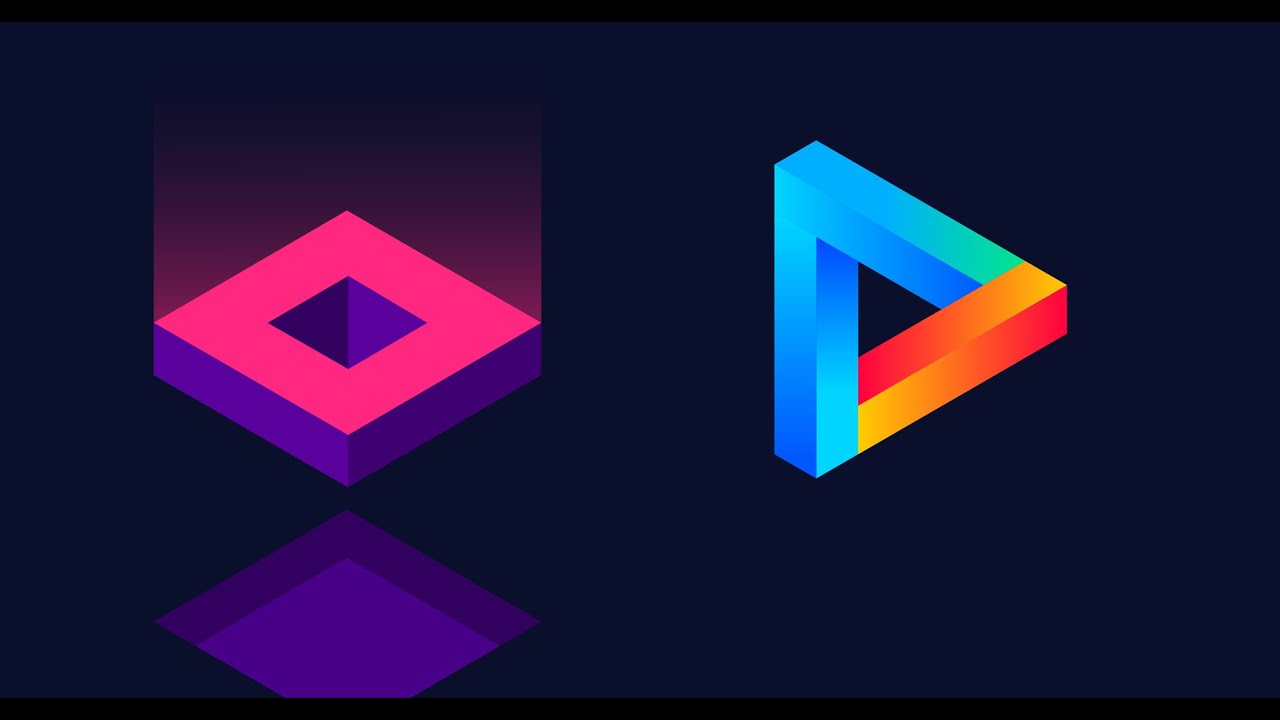 Учебное пособие по изометрическому логотипу в Adobe Illustrator 2020 | Isometric Illustrator