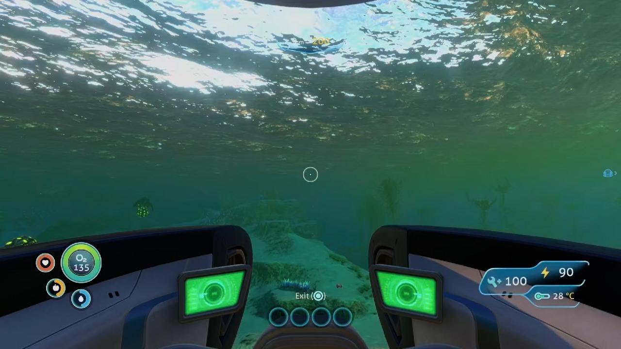Subnautica:sea moth exploration