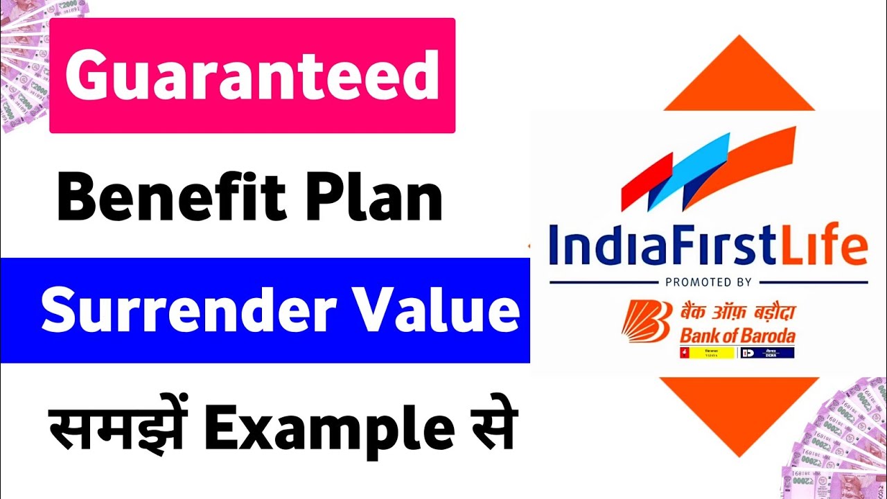 Indiafirst life guaranteed benefit plan | Indiafirst life guaranteed benefit plan surrender value