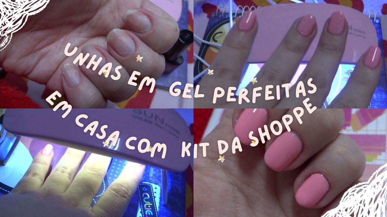 Kit de Esmaltação em Gel da Shopee Testado! Funciona Mesmo? Unhas Lindas em Casa!