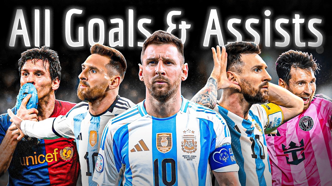 LIONEL MESSI ● All Goals & Assists for Argentina (So Far)...