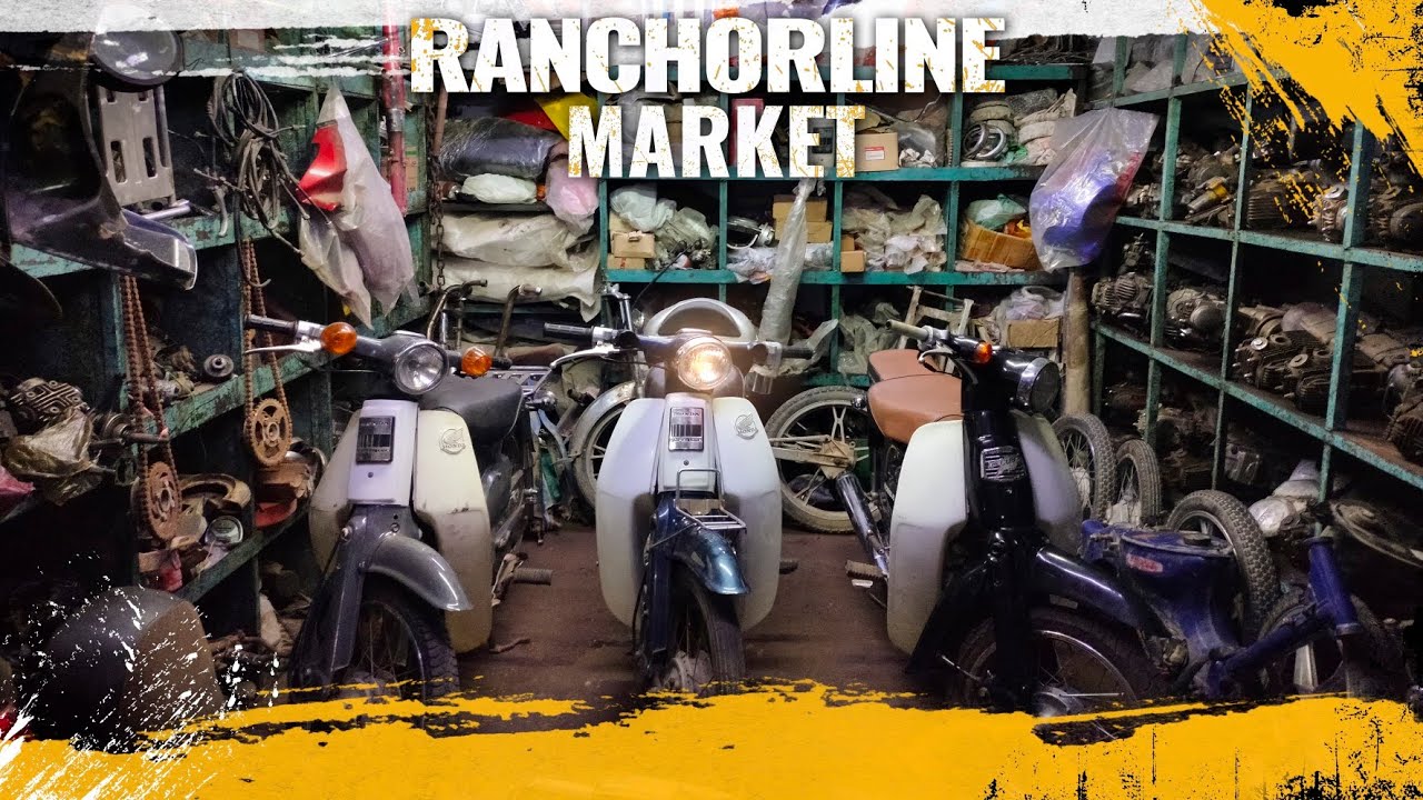 Rainchorline market karachi | Ranchorline Bike  Parts Market karachi | Super Cub modified