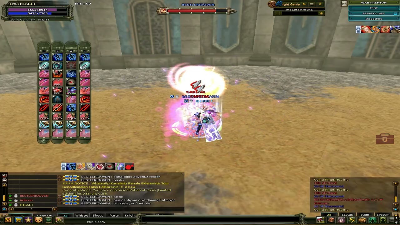 vS BESTLERIDOVEN #primeko #AVENG3R #realko #knightonline