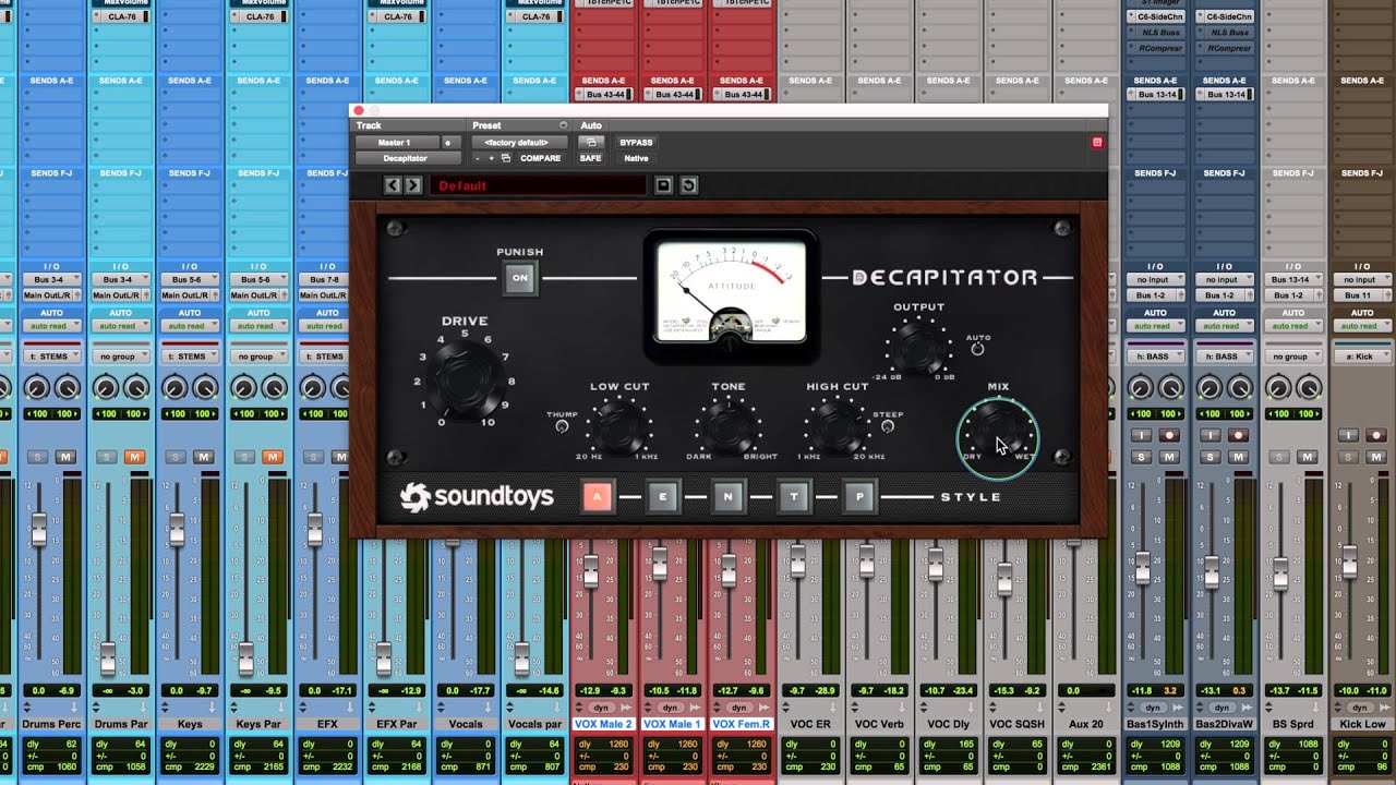Soundtoys Decapitator - Mixing With Mike Plugin of the Week