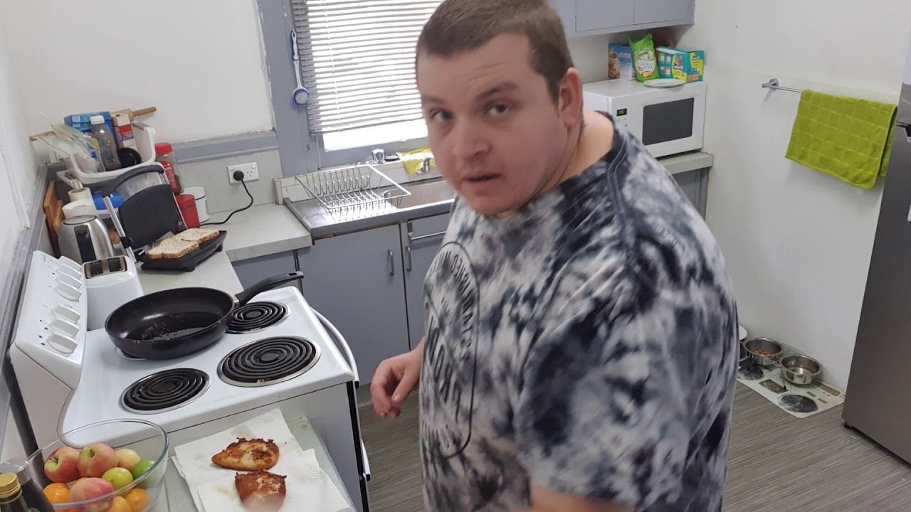 H3NDI'S CHICKEN SCHNITZEL AND SALSA SALAMI TOASTED SANDWICH