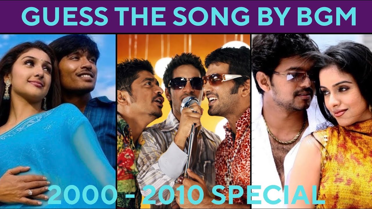 🎵 Guess the Tamil Songs by BGM💜 &ndash; 2000 to 2010 Hits Challenge! 🎹🔥