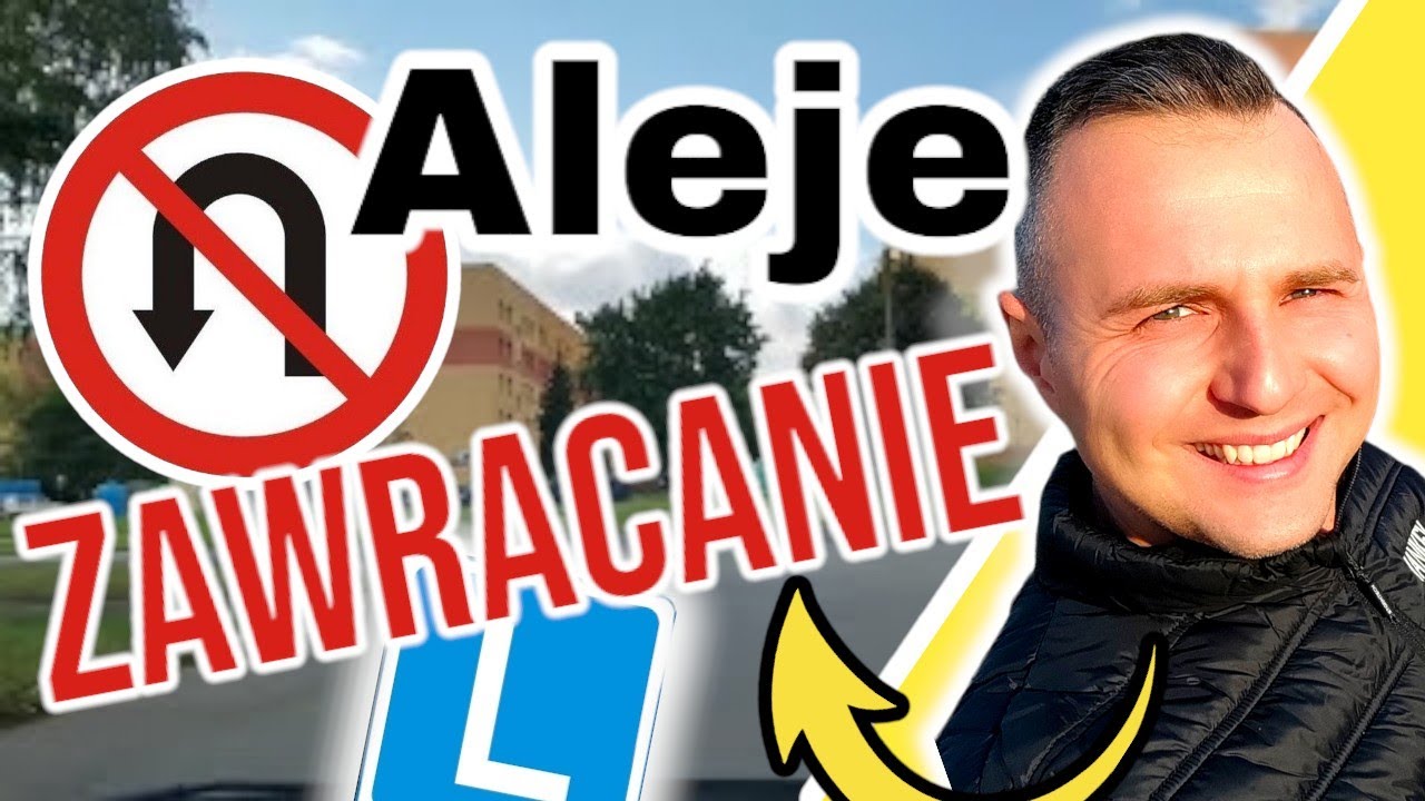 Zawracanie na Alejach - Trasa egzaminacyjna WORD Dąbrowa Górnicza
