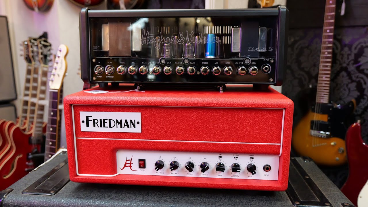 Hughes & Kettner TubeMeister 36 Top & Friedman JEL-20 Head | #secondhandmusicland