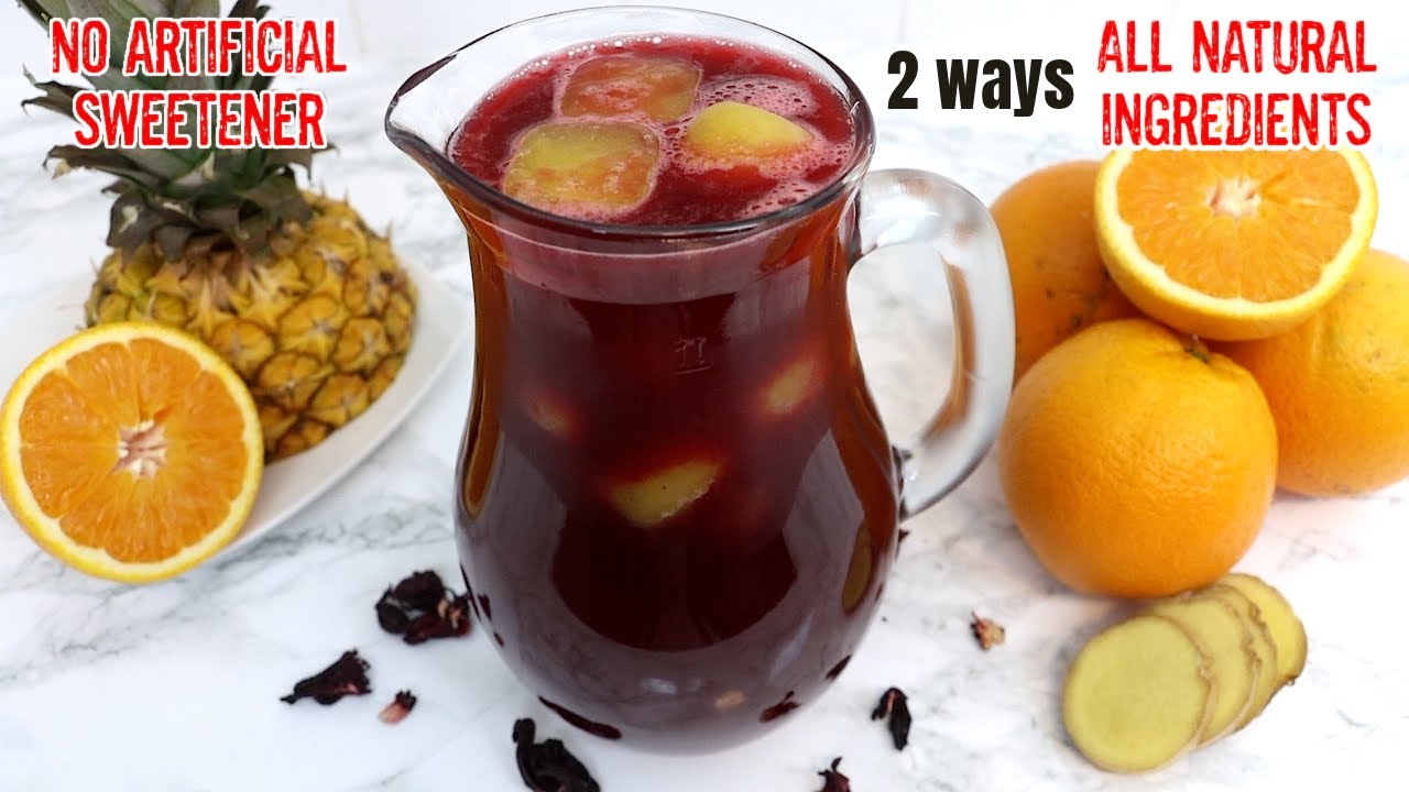 How To Make Zobo Drink | Sobolo Drink | Hibiscus Drink | Bissap Drink | Sorrel Drink