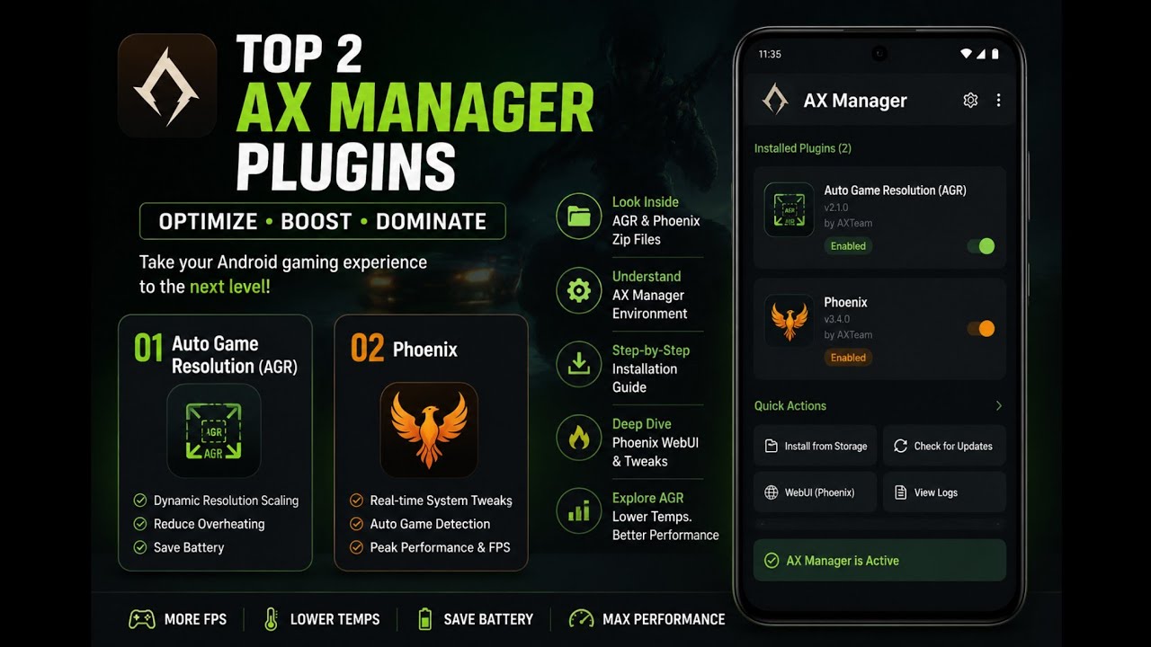 🚀 Top 2 BEST AX Manager Plugins for Ultimate Gaming Performance! 🔥