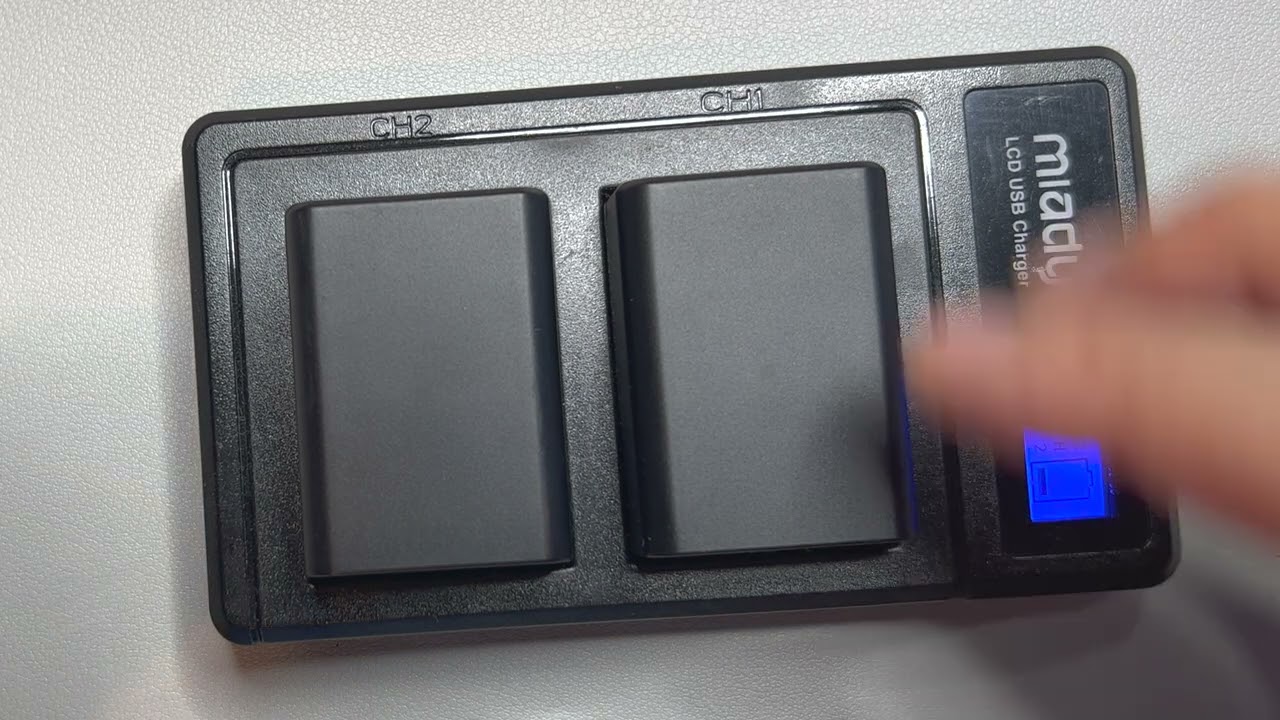 Sony a6400 replacement batteries with dual charger