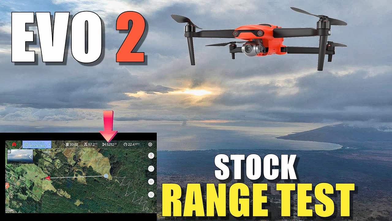 Autel EVO 2 Range Test to 0% Power - How Far Will it Go? (Will it CRASH?!)