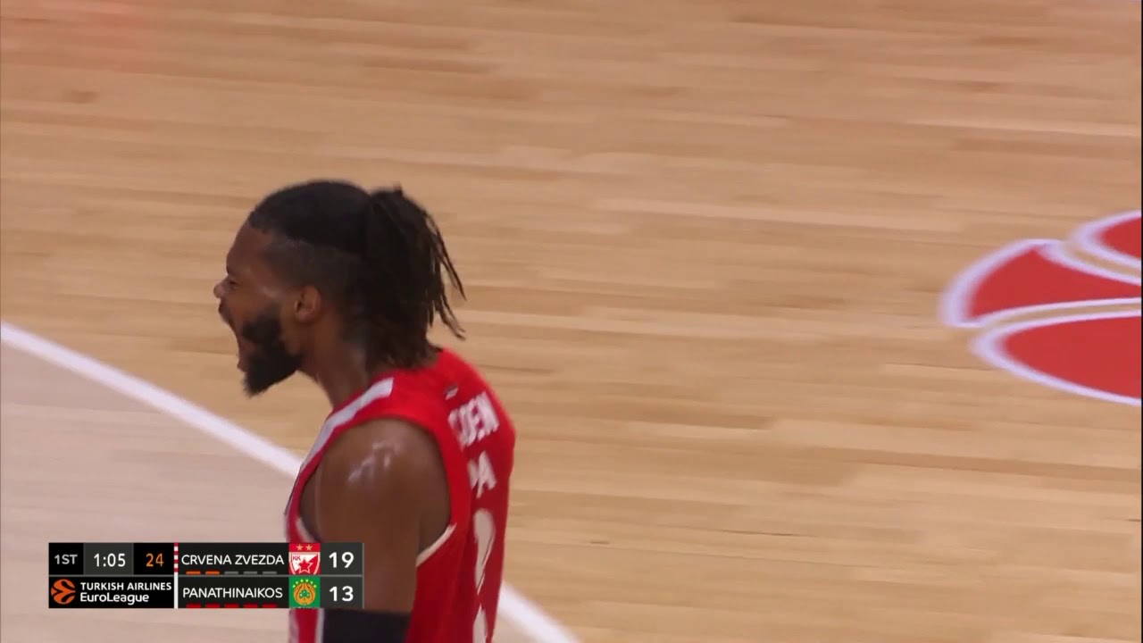 Torrian Walden Highlights vs Panathinaikos | EuroLeague R17