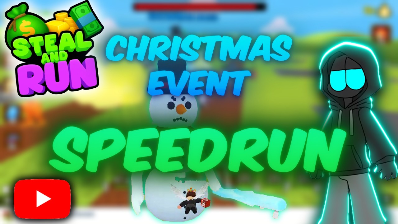 Completing the Christmas Event with my friend 🌟 Ft. Astin3BearWF (Steal and Run: Brainrot Tsunami)