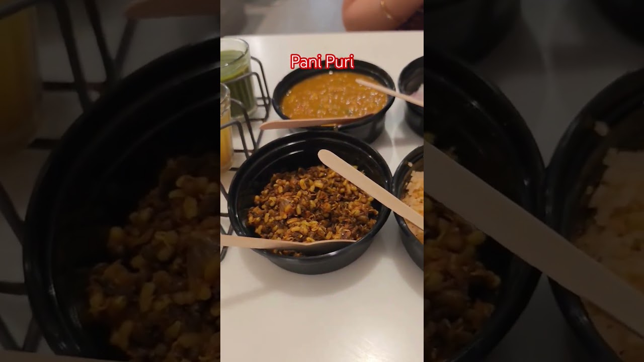 Pani Puri platters at Masala republic, Hyderabad.#food #foodiesofbhubaneswar #coversong #foodie