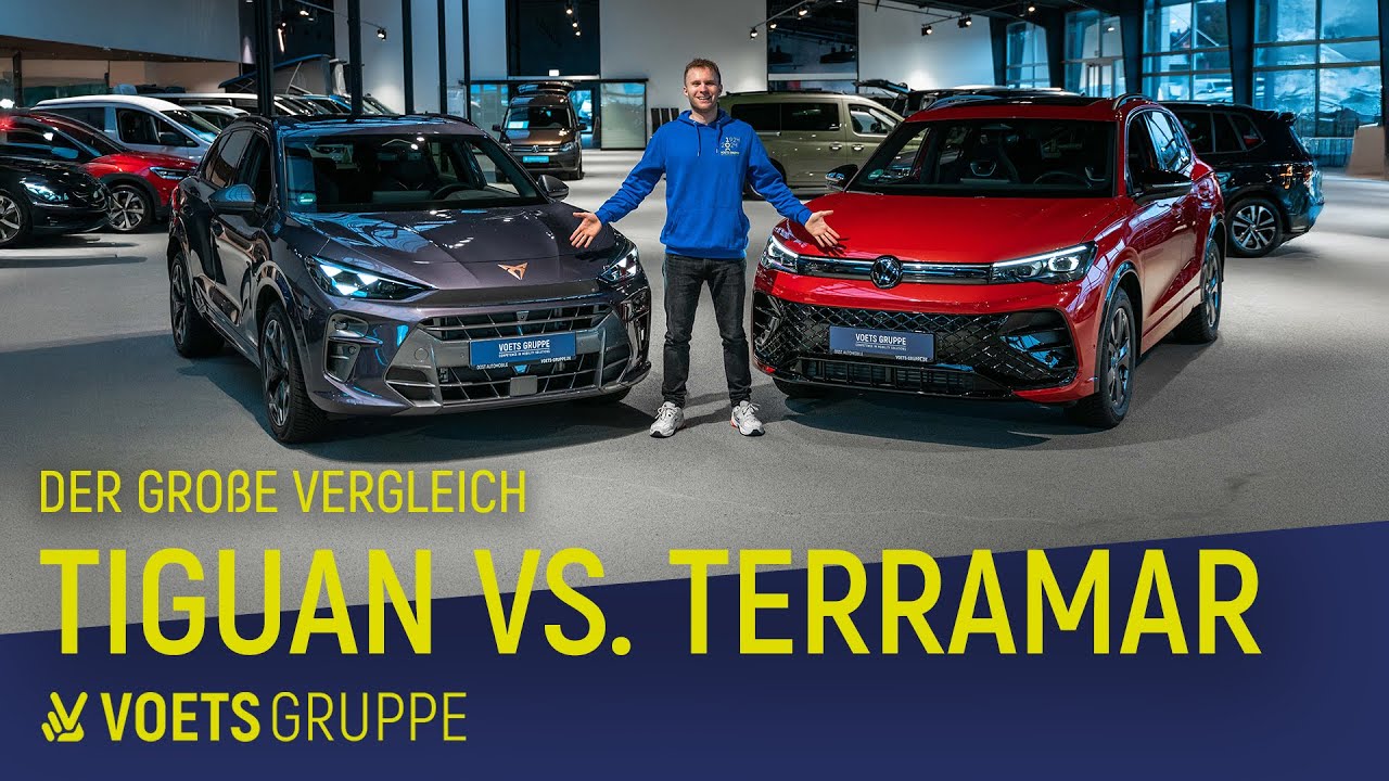 Der SUV SHOWDOWN I VW Tiguan vs. CUPRA Terramar | VOETS GRUPPE