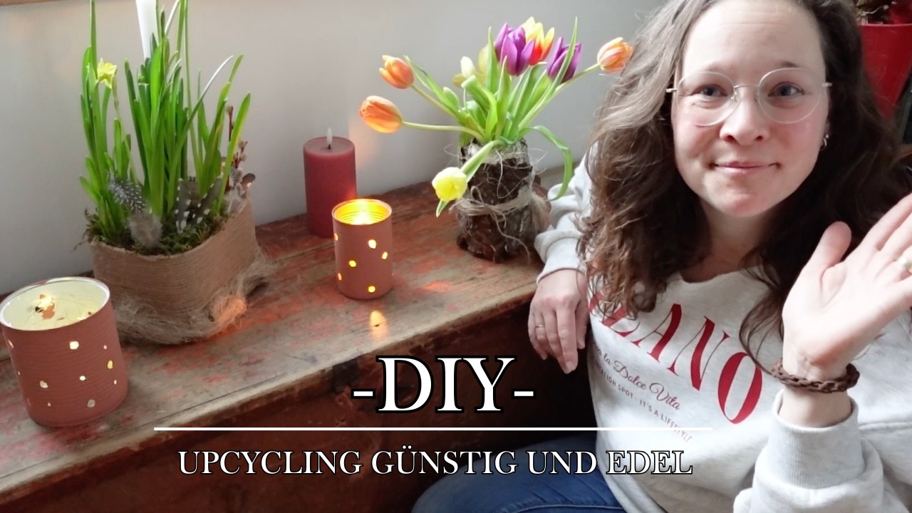 DIY Pflanzschalen aus Verpackungsmüll  🌿 Nachhaltige Deko Idee | Upcycling einfach & günstig