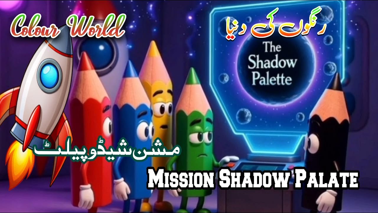 Mission Shadow Palette | Colour World | Rangon Ki Dunya | Cartoon Adventure | Colour Cartoon 