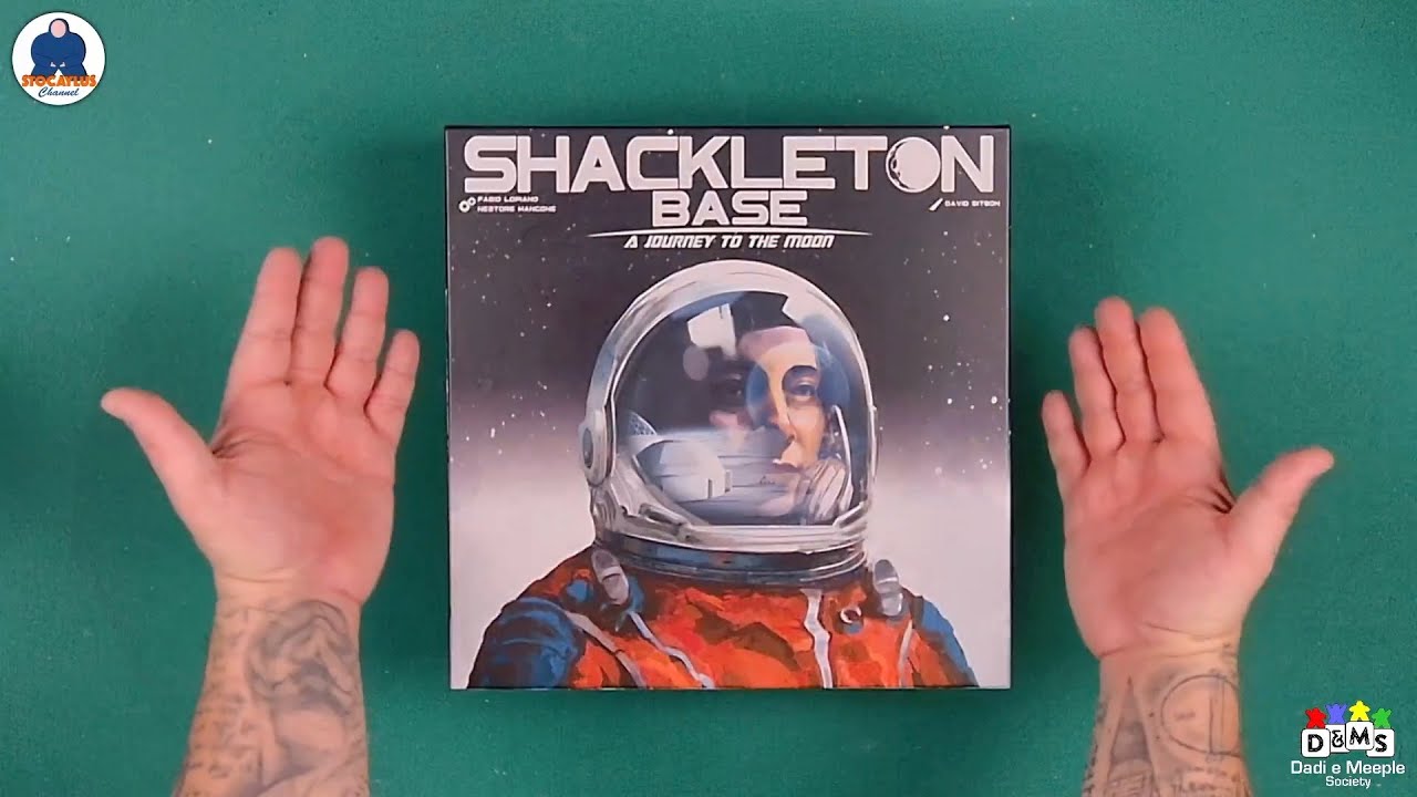UNBOXING - SHACKLETON BASE: A Trip To The Moon - Board Game - #indabox #EssenSpiel24