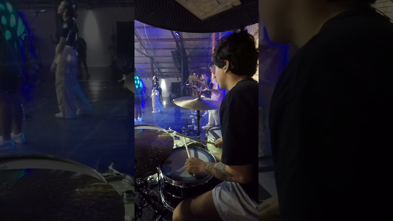 Quem é Como o Senhor + Espontâneo - Altomonte Music (Drum Cam no Fornalha Worship School 2024)