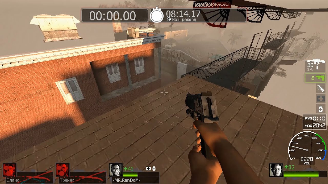 Left 4 Dead 2 - The Parish Waterfront - Survival Out of map glitch