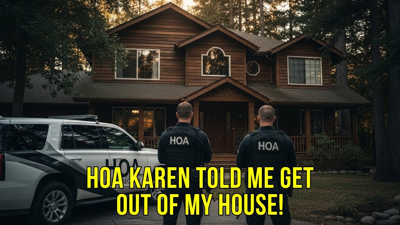 HOA Knocks at 5 34 AM Asking Why I'm in My Own Home—Then Demands I Leave My Own Property!