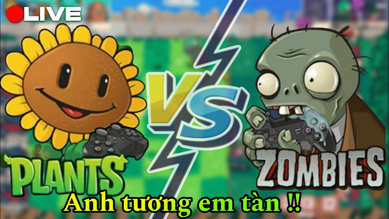 Khi các cây thủ tương tàn nhau !! PVZ IVT