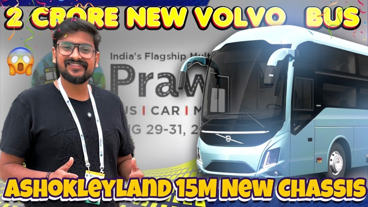 2 Crore New Volvo Bus ‼️ இது Bus ஆஹ் இல்ல கப்பல் ah..? Ashok Leyland 15M Chassis🔥- Tuberbasss